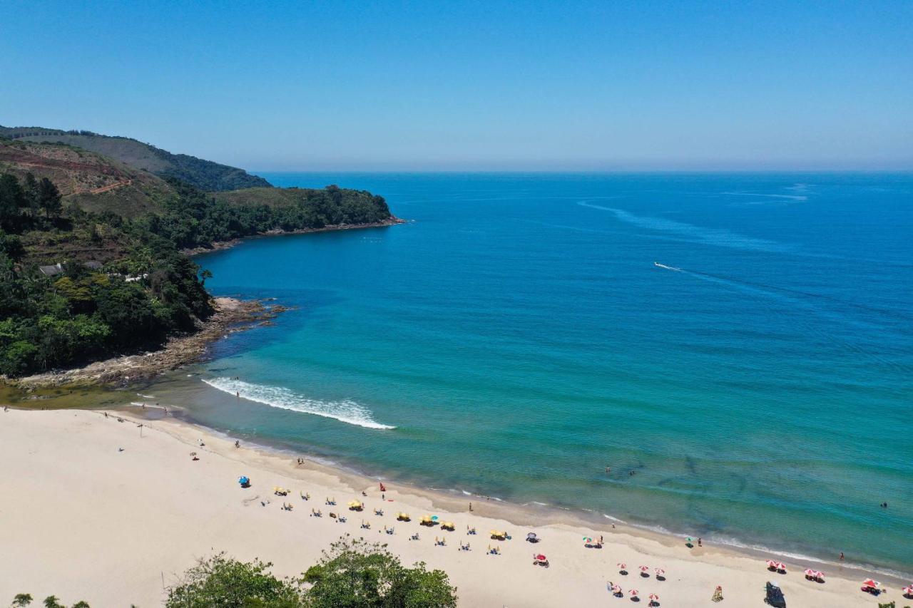 Maresias - Frente P/ Praia - Cond. Fechado - Piscina Aquecida!!!Wi Fi Exclusiva Sao Sebastiao  Exteriér fotografie